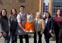 Giffnock Village Business Improvement District is sponsoring a large Scottie Dog sculpture in the town
