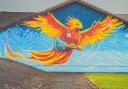 A new community mural has been launched in Dunterlie.