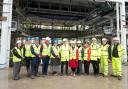 The new Eastwood Leisure Centre and Theatre facility has reached a significant milestone