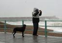 The stormy conditions have led to huge waves around the coast (Jamie Lashmar/PA)