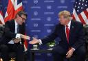 Andy Burnham raised the issue of Starlink with Donald Trump (PA)