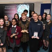 Pupils at St Ninian’s High School had a visit from children's author Victoria Williamson, as part of World Book Day celebrations