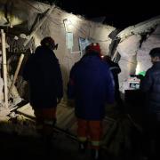 At least 16 people have died (Xinhua via AP)