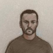 Court artist sketch of Royal Navy sailor Teddy Young (Elizabeth Cook/PA)
