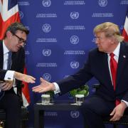 Andy Burnham raised the issue of Starlink with Donald Trump (PA)