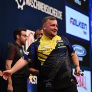 Luke Littler was in imperious form during his win over Nathan Aspinall (Sebastian Doppstadt/PDC)